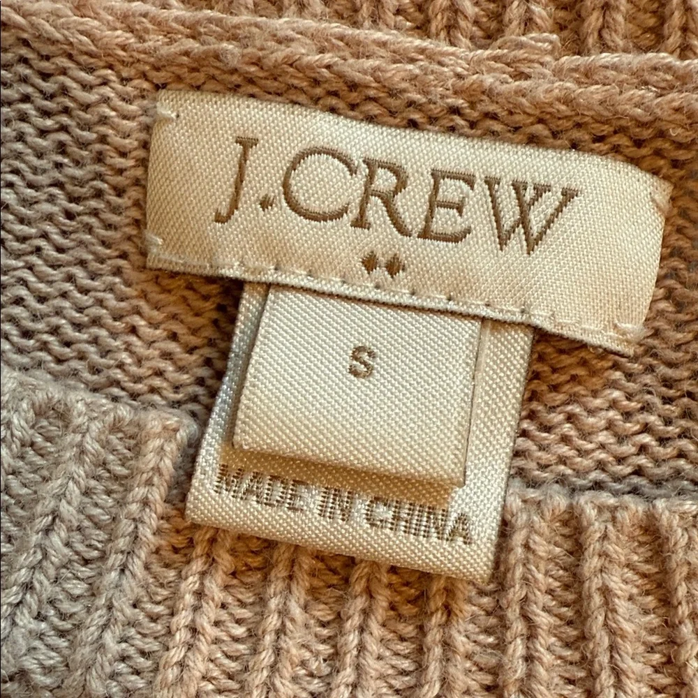 J. Crew Lightweight Sweater Soft Tan